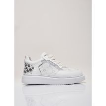 CAFE NOIR - Baskets blanc en cuir pour femme - Taille 41 - Modz