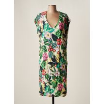 MAE MAHE - Robe mi-longue vert en viscose - Femme - Taille 40 - Modz
