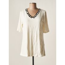 GUITARE - Top beige en viscose - Femme - Taille 42 - Modz