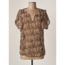 MERI & ESCA - Blouse beige en polyester - Femme - Taille 42 - Modz