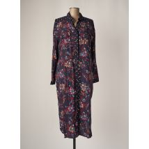 YEST - Robe mi-longue bleu en viscose - Femme - Taille 42 - Modz