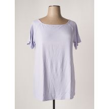 YESTA - T-shirt violet en viscose pour femme - Taille 46 - Modz