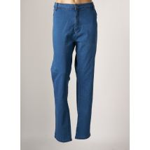 CARISAL - Pantalon slim bleu en coton - Femme - Taille 54 - Modz