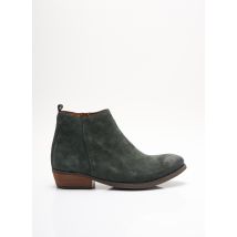 ALIWELL - Bottines/Boots vert en cuir - Femme - Taille 35 - Modz