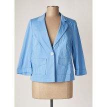 FRANK WALDER - Blazer bleu en coton - Femme - Taille 38 - Modz