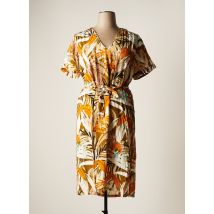 CONCEPT K - Robe mi-longue vert en viscose - Femme - Taille 50 - Modz