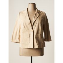 FRANK WALDER - Veste casual beige en coton pour femme - Taille 46 - Modz