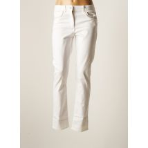 DIANE LAURY - Pantalon slim blanc en coton - Femme - Taille 36 - Modz