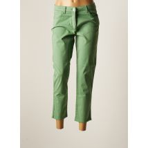 CONCEPT K - Pantalon 7/8 vert en coton pour femme - Taille 40 - Modz