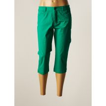 JENSEN - Pantacourt vert en coton - Femme - Taille 36 - Modz
