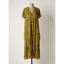 GENESIS - Robe longue jaune en viscose - Femme - Taille 36 - Modz