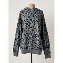 GENESIS - Sweat-shirt à capuche bleu en viscose - Femme - Taille 38 - Modz