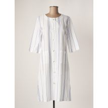 CANAT - Robe de chambre bleu en viscose - Femme - Taille 36 - Modz