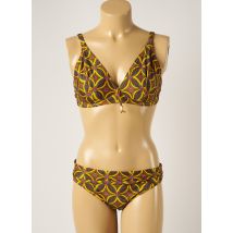 ANTIGEL - Maillot de bain 2 pièces jaune en polyamide - Femme - Taille TU - Modz