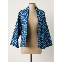 KACY - Veste casual bleu en coton - Femme - Taille TU - Modz
