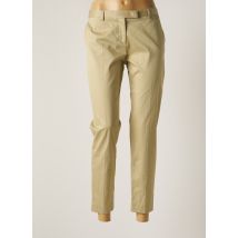 PABLO - Pantalon 7/8 beige en coton pour femme - Taille 44 - Modz