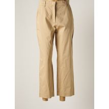 WEEKEND MAXMARA - Pantalon 7/8 beige en coton - Femme - Taille 34 - Modz