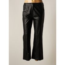MARELLA - Pantalon 7/8 noir en polyurethane - Femme - Taille 44 - Modz