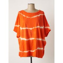 MARGOT - T-shirt orange en coton - Femme - Taille TU - Modz