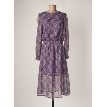 THE LULÙ - Robe longue violet en polyester - Femme - Taille TU - Modz