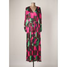 CARACTERE - Robe longue rose en viscose - Femme - Taille 42 - Modz
