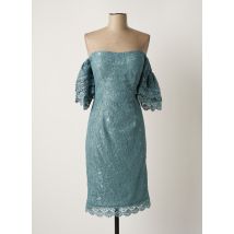 FASHION NEW YORK - Robe mi-longue bleu en polyester - Femme - Taille 42 - Modz