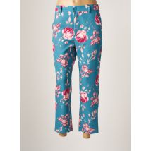 THE LULÙ - Pantalon 7/8 bleu en polyester - Femme - Taille 36 - Modz