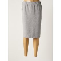 UNICA - Jupe mi-longue gris en polyester - Femme - Taille 38 - Modz