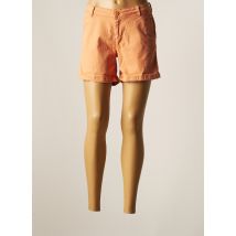 LE TEMPS DES CERISES - Short orange en coton - Femme - Taille W25 - Modz