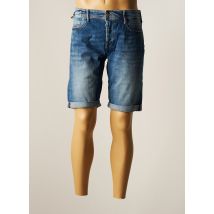 LE TEMPS DES CERISES - Bermuda bleu en coton - Homme - Taille W38 - Modz