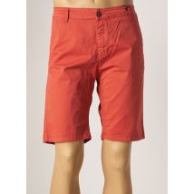 TONY BACKER - Bermuda orange en coton - Homme - Taille W40 - Modz