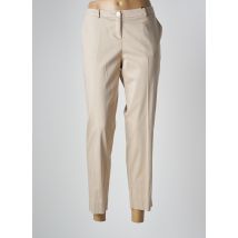 B.YU - Pantalon 7/8 beige en coton - Femme - Taille 44 - Modz