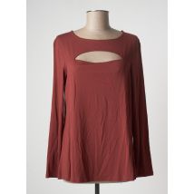 AN II VITO - Top marron en viscose - Femme - Taille 42 - Modz