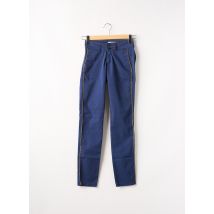 LES TEINTURIERS - Pantalon chino bleu en coton - Femme - Taille W25 - Modz