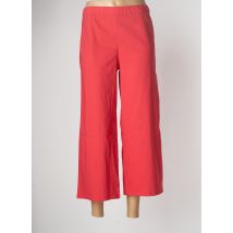 POISSONS BLANCS - Pantacourt rouge en viscose - Femme - Taille 38 - Modz