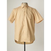 DARIO BELTRAN - Chemise manches courtes beige en polyester - Homme - Taille S - Modz