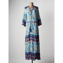 OPL - Robe longue bleu en viscose - Femme - Taille 38 - Modz