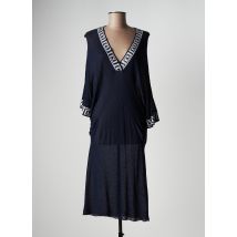 FINERY - Robe de plage bleu en viscose - Femme - Taille 40 - Modz