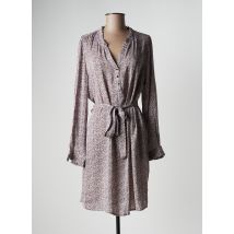 SARAH JOHN - Robe mi-longue beige en viscose - Femme - Taille 40 - Modz