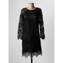 JUST ADDICT - Robe mi-longue noir en polyester - Femme - Taille 36 - Modz