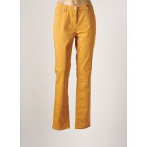 TONI - Pantalon droit orange en coton - Femme - Taille 36 - Modz