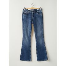 PEPE JEANS - Jean coupe flare bleu en polyester - Femme - Taille TU - Modz