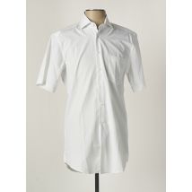 SEIDEN STICKER - Chemise manches courtes blanc en coton - Homme - Taille S - Modz