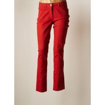 MAE MAHE - Pantalon slim orange en coton - Femme - Taille 38 - Modz