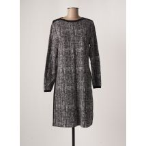 HAJO - Robe mi-longue gris en coton pour femme - Taille 38 - Modz