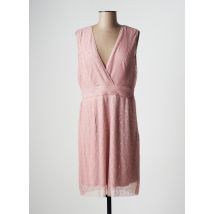 SMASH! - Robe mi-longue rose en viscose - Femme - Taille 40 - Modz