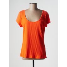 SMASH! - Top orange en coton - Femme - Taille 42 - Modz