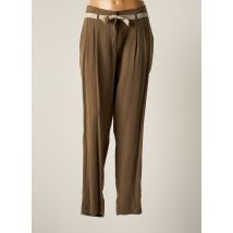MAE MAHE - Pantalon chino vert en viscose - Femme - Taille 44 - Modz