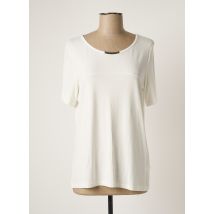 BIANCA - T-shirt beige en viscose - Femme - Taille 40 - Modz