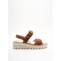 MOBILS - Sandales/Nu pieds marron en cuir pour femme - Taille 41 - Modz